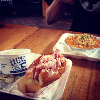 Boston Chowda - Lobster roll, clam chowder and the lobster pie. - Seafood Near Me - Boston, Massachusetts