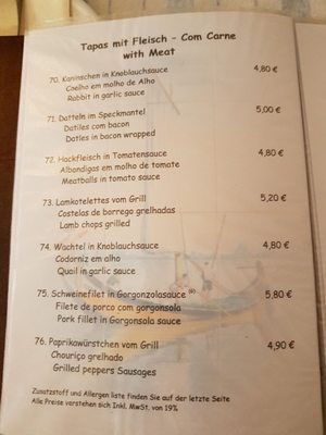 Menu photo 2 Taparia O Pescador Hamburg, HH Menu photo 2 Taparia O Pescador Hamburg, HH