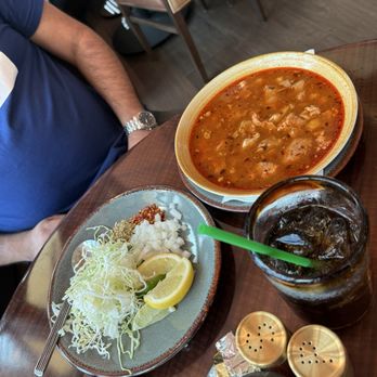 1882 Cantina - Pozole and side toppings - Mexican Near Me - Temecula, California