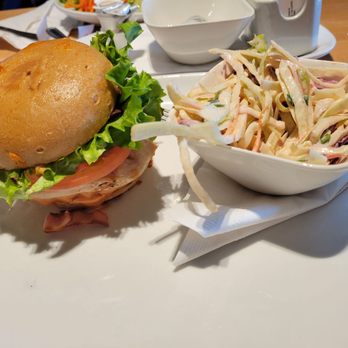 Boston Pizza - This is my favorite thing to order at Boston Pizza. The sauce on the chicken burger is so good! Loving the gluten (wise) - Pizza Near Me - Cornwall, Ontario