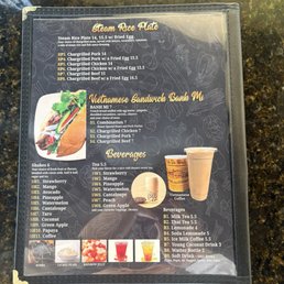 Menu Menu