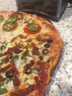 Porter Brewery Pizza by null