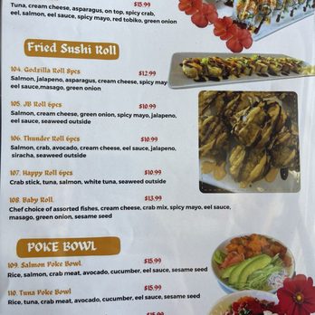 Five Star Sushi - 3/6/24 menu - Sushi Bars Near Me - Warr Acres, Oklahoma
