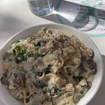 Christopher's Kitchen - Fettuccine Alfredo - Vegan Near Me - Palm Beach Gardens, Florida
