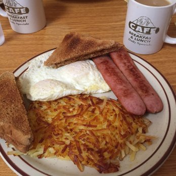AJ's Cafe - Kielbasa breakfast special - Cafes Near Me - Omaha, Nebraska