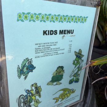 The Gazebo Restaurant - Kids menu - Breakfast & Brunch Near Me - Lahaina, Hawaii