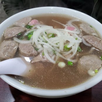 M Noodle & Cafe - #11 Rare flank steak & beef ball - Vietnamese Near Me - Gilroy, California M Noodle & Cafe - #11 Rare flank steak & beef ball - Vietnamese Near Me - Gilroy, California