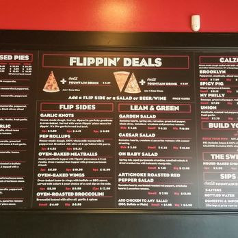 Flippin' Pizza - The menu - Pizza Near Me - Milton, Georgia