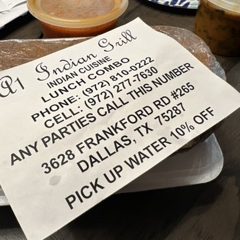 A1 Indian Grill - Makes no sense. - Indian Near Me - Dallas, Texas