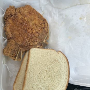 The Good Kitchen - 1 Fried Pork Chops - Soul Food Near Me - Columbus, Ohio