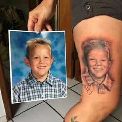 Odyssey Tattoo Gallery - Eddie Diaz portrait tattoo