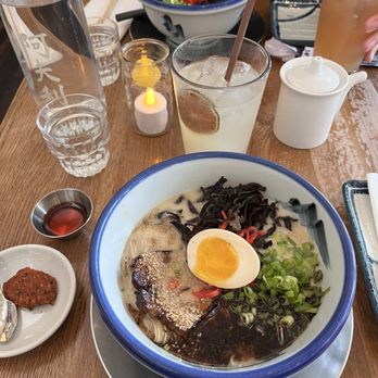 AFURI Ramen+Dumpling - Beaverton - *Tonkotsu Shio (gfo) *Yuzu Limeade *Housemade Gingerale - Ramen Near Me - Beaverton, Oregon