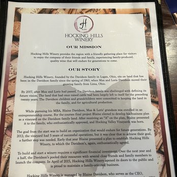 Hocking Hills Winery - Wine Tasting Room Near Me - Logan, Ohio