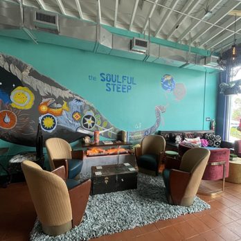 The Soulful Steep - One of several seating nooks - Tea Rooms Near Me - Pompano Beach, Florida The Soulful Steep - One of several seating nooks - Tea Rooms Near Me - Pompano Beach, Florida