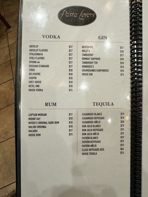 Menu photo 3 Pasta Lovers Trattoria New York, NY