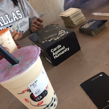 Kung Fu Tea - Play your cards and sip the bubbles - Bubble Tea Near Me - Plano, Texas