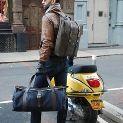 Peter Hermann - MISMO bags from Copenhagen are now available At Peter Hermann Soho.