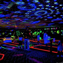 Mini Glow Golf Bungee Jumping