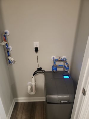 Water Softener Set Up - Elevate your home comfort by combining a water softener with a tankless hot water system. Experience endless hot water, preserve appliance longevity, optimize energy efficiency, and enjoy the added benefits of soft water for a truly luxurious and efficient living space. Water Softener Set Up - Elevate your home comfort by combining a water softener with a tankless hot water system. Experience endless hot water, preserve appliance longevity, optimize energy efficiency, and enjoy the added benefits of soft water for a truly luxurious and efficient living space.