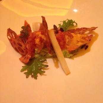 KUU Restaurant - Tuna Lobster with Lotus Chips - Japanese Near Me - Houston, Texas KUU Restaurant - Tuna Lobster with Lotus Chips - Japanese Near Me - Houston, Texas