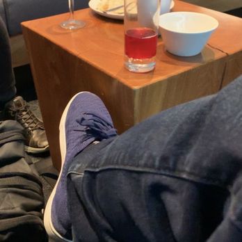 Aspire Transborder US Lounge - Red wine; dishes and juice - Airport Lounges Near Me - Calgary, Alberta