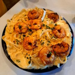 LA Crab Shack - Shrimp fettuccine Alfredo