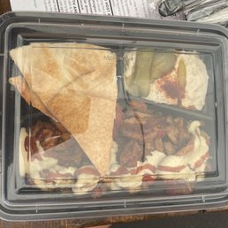 Great containers! This is how my meal was handed to me. Along with great quality napkins. I appreciate these small niceties. Great containers! This is how my meal was handed to me. Along with great quality napkins. I appreciate these small niceties.