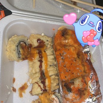 Sing Sing Sushi - Dynamite roll(on the right) - Sushi Bars Near Me - Duluth, Georgia