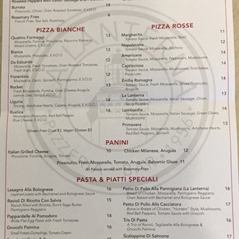 La Lanterna - Menu from their FB page - Pizza Near Me - Detroit, Michigan La Lanterna - Menu from their FB page - Pizza Near Me - Detroit, Michigan