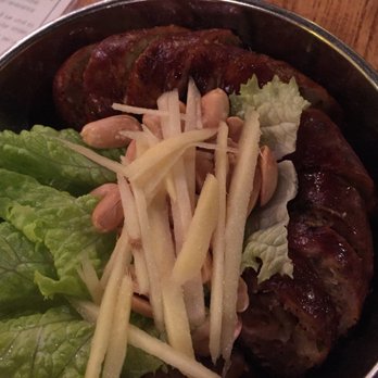 Thip Khao - Sausage with peanuts and ginger - Laotian Near Me - Washington, DC, District of Columbia