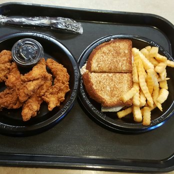 Zaxbys - Chicken salad sandwich plate with an additional side of five fingers. - Chicken Wings Near Me - Roanoke Rapids, North Carolina Zaxbys - Chicken salad sandwich plate with an additional side of five fingers. - Chicken Wings Near Me - Roanoke Rapids, North Carolina