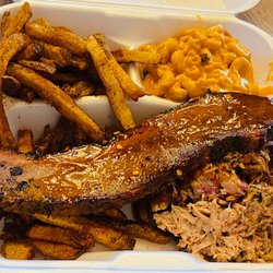Greg's BBQ - 2 meat plate