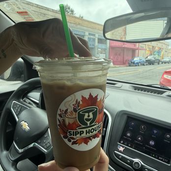 Sipp House - No cold foam on top and it was all mixed in - Coffee & Tea Near Me - Shreveport, Louisiana Sipp House - No cold foam on top and it was all mixed in - Coffee & Tea Near Me - Shreveport, Louisiana
