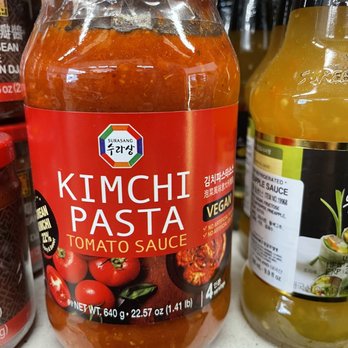 A-1 Oriental Market - a jar of kimchi pasta - Korean Near Me - Albuquerque, New Mexico A-1 Oriental Market - a jar of kimchi pasta - Korean Near Me - Albuquerque, New Mexico