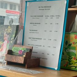 ON Thai Massage - The services