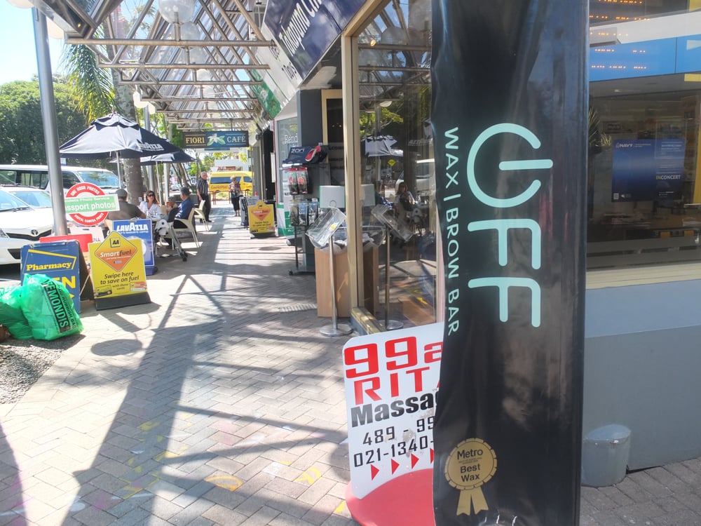 OFF WAX / BROW BAR Updated April 2024 99 Hurstmere Rd, Auckland, Wellington, New Zealand