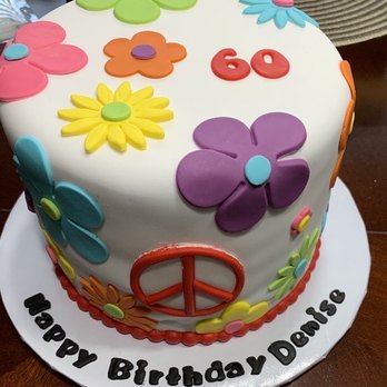 Marisol Cakes - My Big Sisters 60th Birthday Cake - Custom Cakes Near Me