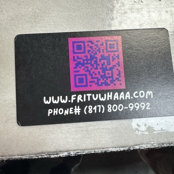 FrituWhaaa - Business Card - Dominican Near Me - Roanoke, Texas