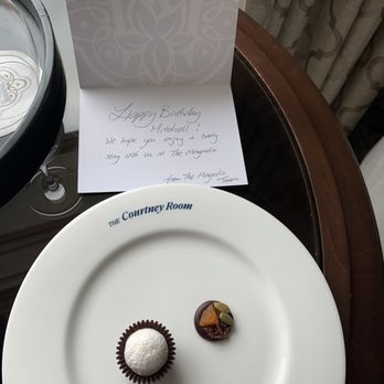 Magnolia Hotel & Spa - Super special and thoughtful birthday note to welcome us! - Hotels Near Me - Victoria, British Columbia Magnolia Hotel & Spa - Super special and thoughtful birthday note to welcome us! - Hotels Near Me - Victoria, British Columbia