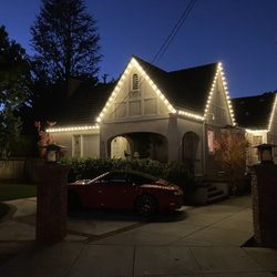 Christmas Lights In San Mateo, CA.
