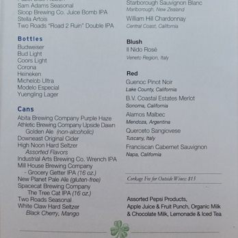 Colony Grill - Liquids as of 9/11/23 - Pizza Near Me - Port Chester, New York