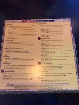Menu photo 4 Vinyl Taco Sioux Falls, SD