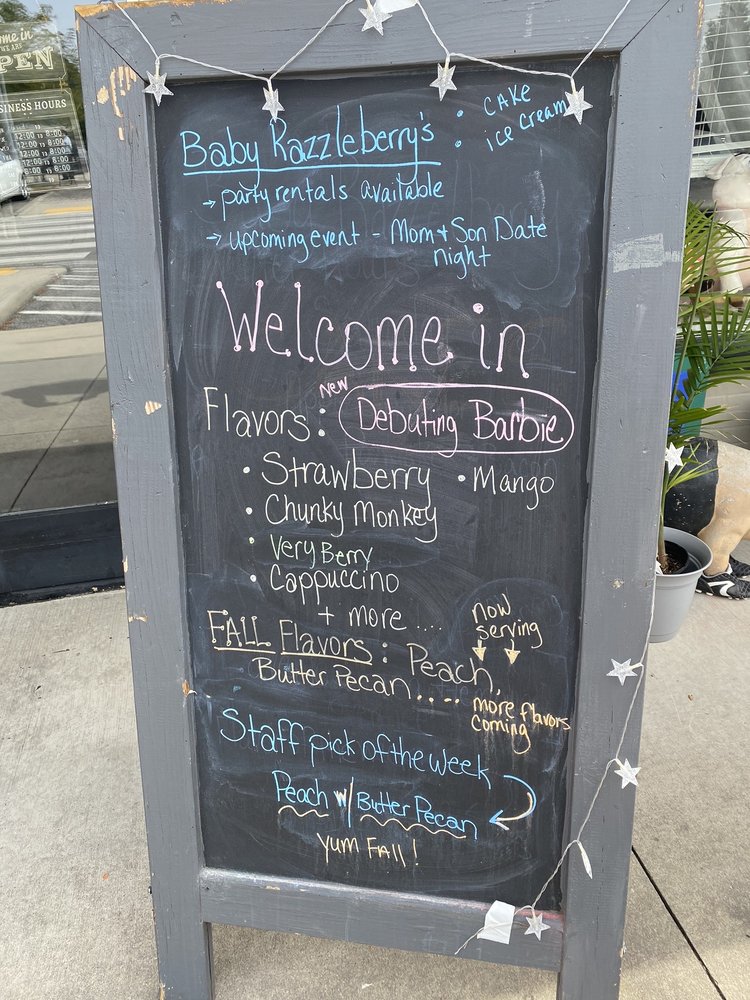 RAZZLEBERRY’S ICE CREAM LAB AND KITCHEN Updated October 2024 215