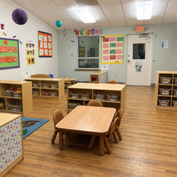 Childcare Network - Bright and colorful preschool classroom at Childcare Network with age-appropriate learning materials