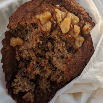 Mojo's Drive Thru Coffee - Banana Nut Muffin $2.75. They offered to warm it up. It was delicious! - Coffee & Tea Near Me - Corona, California Mojo's Drive Thru Coffee - Banana Nut Muffin $2.75. They offered to warm it up. It was delicious! - Coffee & Tea Near Me - Corona, California