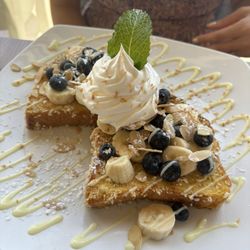 Pur & Simple - The coconut French toast