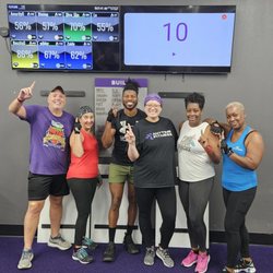 Anytime Fitness - Mgr Tyler and her team the challenge winners.