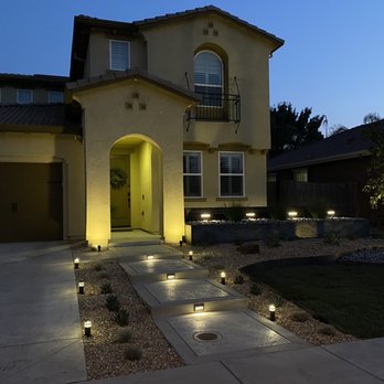 J&D Landscape Design - Night time lighting scheme. - Landscape Architects or Designers Near Me