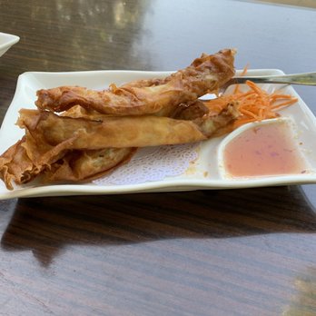 Kacha Thai Bistro - These are called ladyfingers and they're basically long thin spring rolls. Excellent! - Thai Near Me - Walnut Creek, California Kacha Thai Bistro - These are called ladyfingers and they're basically long thin spring rolls. Excellent! - Thai Near Me - Walnut Creek, California