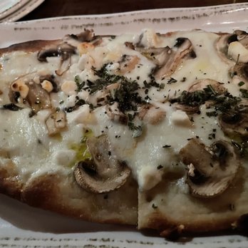 Oakside - Mushroom truffle flatbread - Seafood Near Me - Big Bear Lake, California Oakside - Mushroom truffle flatbread - Seafood Near Me - Big Bear Lake, California
